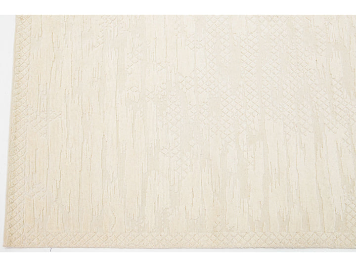 Modern Moroccan Wool Rug 8 X 10
