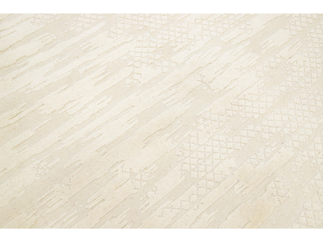 Modern Moroccan Wool Rug 8 X 10