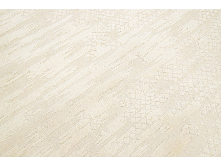 Modern Moroccan Wool Rug 8 X 10