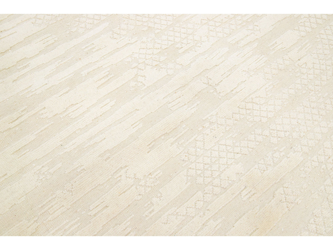 Modern Moroccan Wool Rug 8 X 10