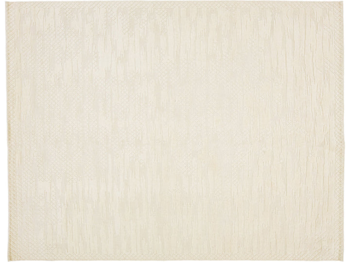 Modern Moroccan Wool Rug 8 X 10
