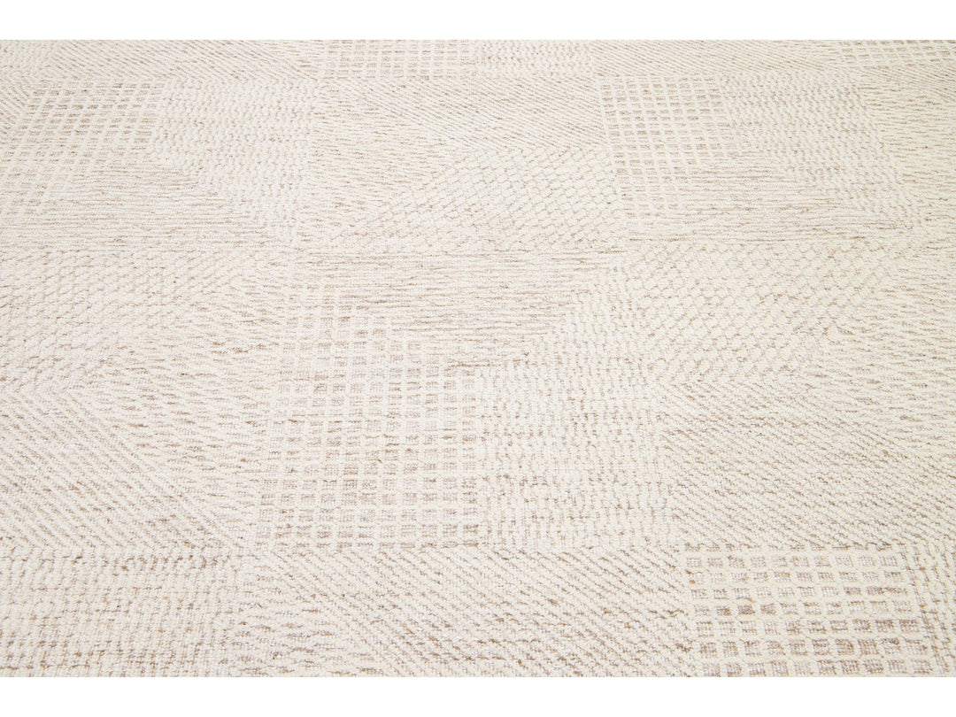 Modern Moroccan Wool Rug 8 X 10
