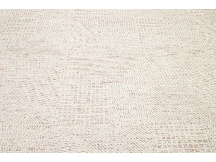 Modern Moroccan Wool Rug 8 X 10