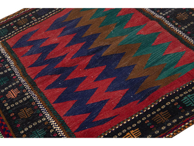 Vintage Shiraz Rug 4 X 4