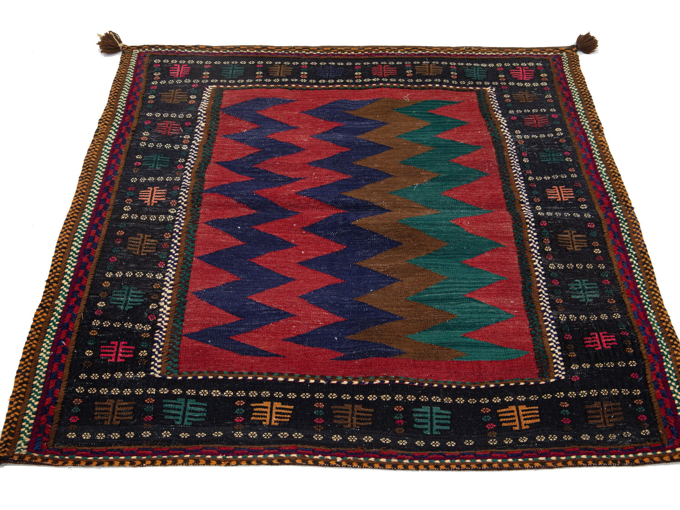 Vintage Shiraz Rug 4 X 4