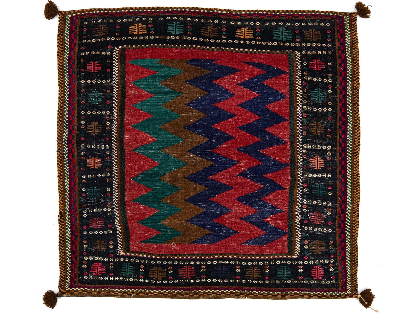 Vintage Shiraz Rug 4 X 4