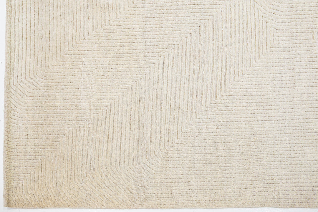 Modern Moroccan Wool Rug 8 X 10