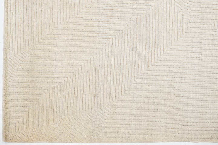 Modern Moroccan Wool Rug 8 X 10