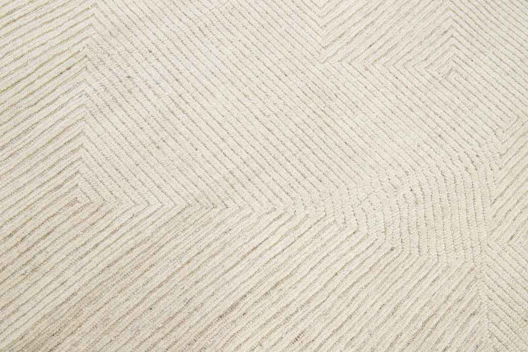 Modern Moroccan Wool Rug 8 X 10
