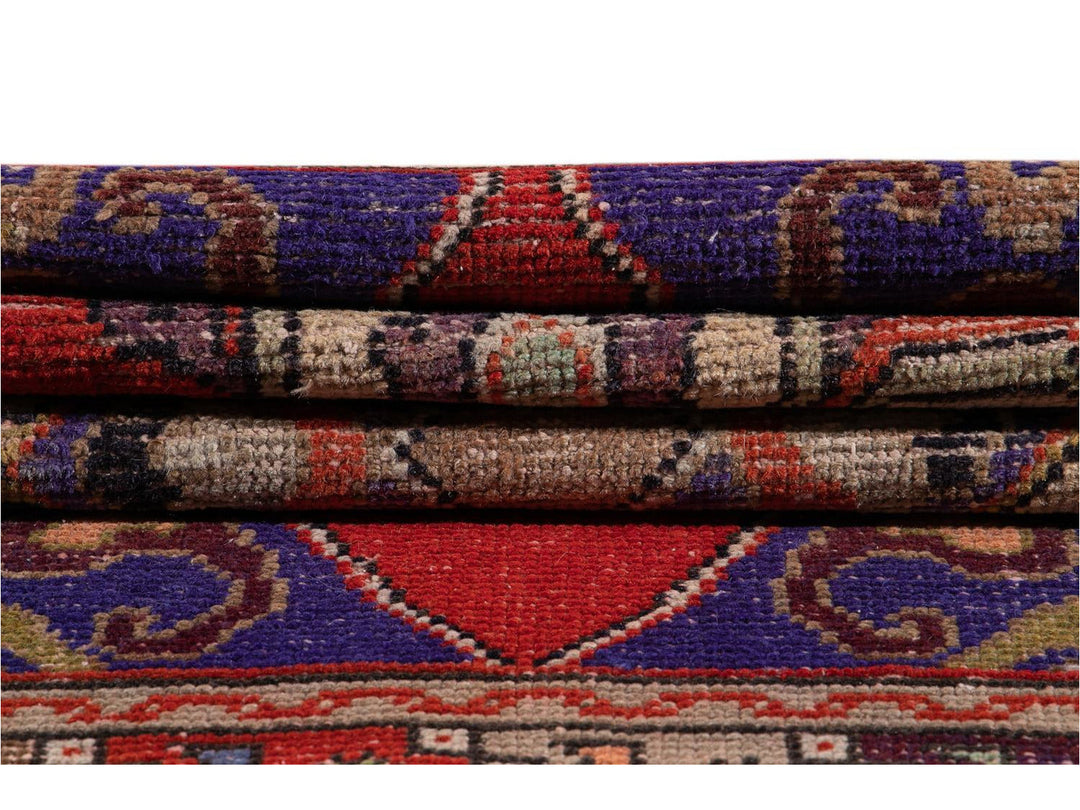 Mid 20th Century Vintage Turkish Wool Runner Rug, 3 X 8