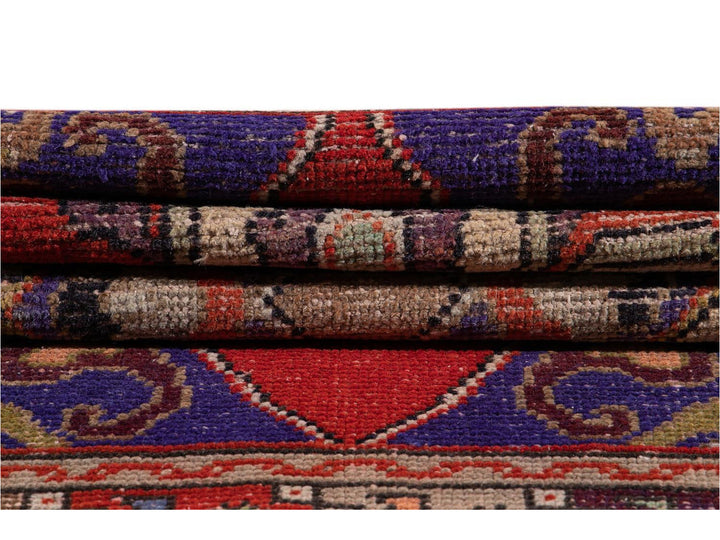 Mid 20th Century Vintage Turkish Wool Runner Rug, 3 X 8
