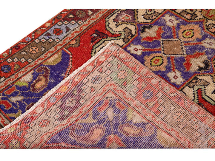 Mid 20th Century Vintage Turkish Wool Runner Rug, 3 X 8