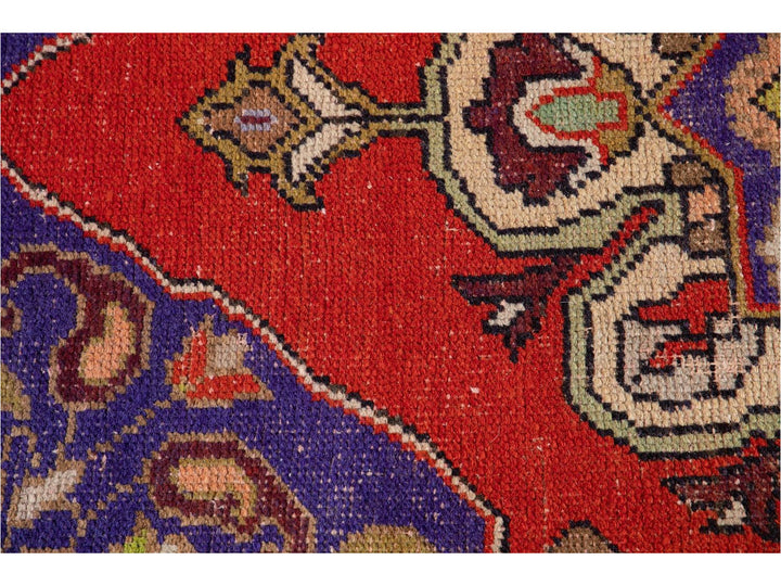 Mid 20th Century Vintage Turkish Wool Runner Rug, 3 X 8