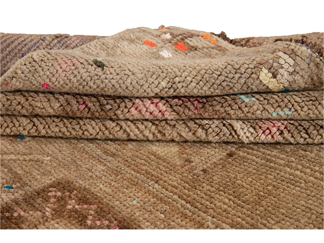 Mid-20th century Vintage Kars Runner Wool Rug 6' x 13'