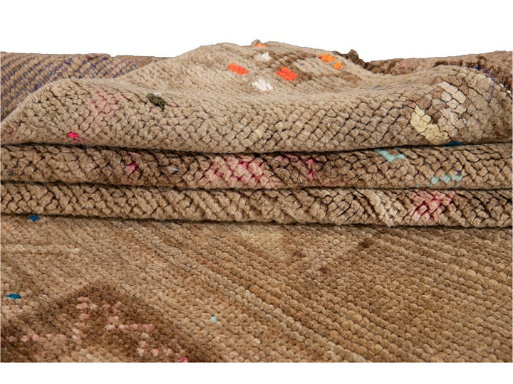 Mid-20th century Vintage Kars Runner Wool Rug 6' x 13'