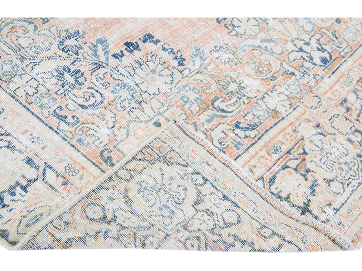 Vintage Persian Heriz Wool Rug 8 X 11