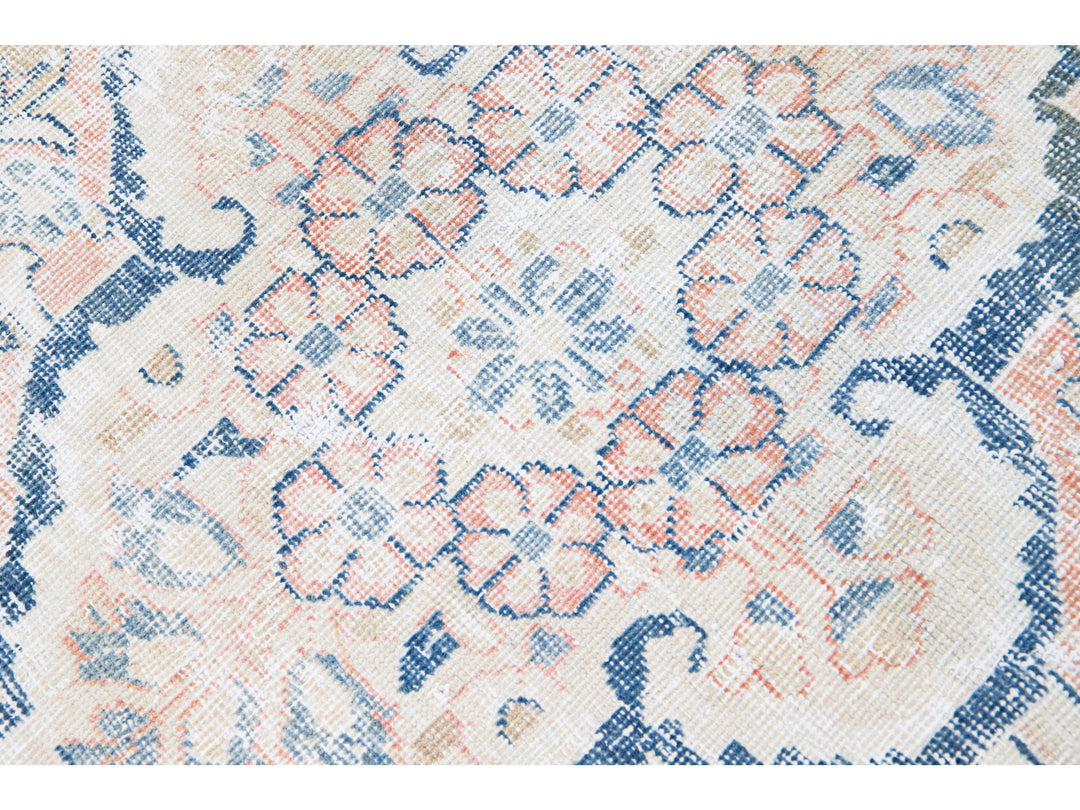 Vintage Persian Heriz Wool Rug 8 X 11