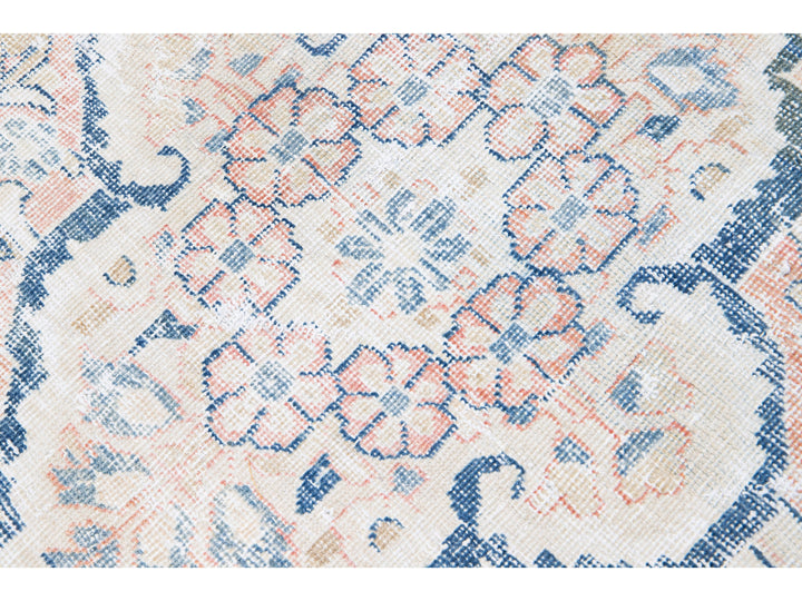 Vintage Persian Heriz Wool Rug 8 X 11