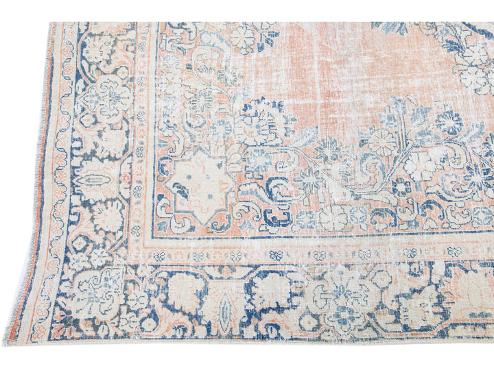Vintage Persian Heriz Wool Rug 8 X 11