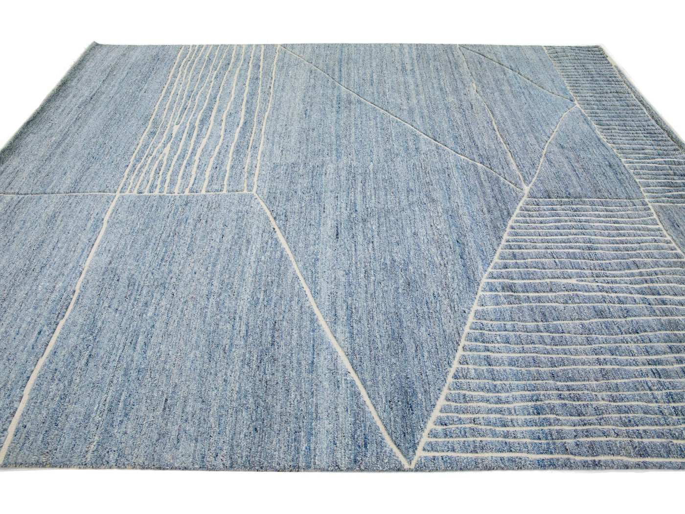 Modern Moroccan Wool Rug 8 X 10