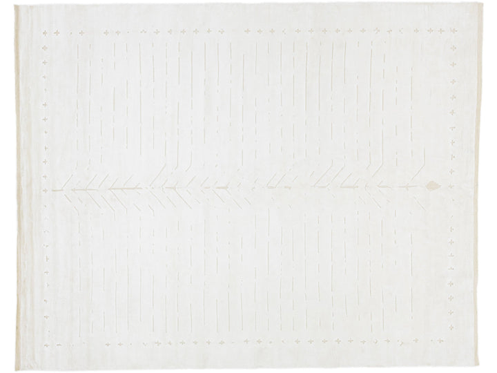 Modern Moroccan Wool Rug 8 X 10