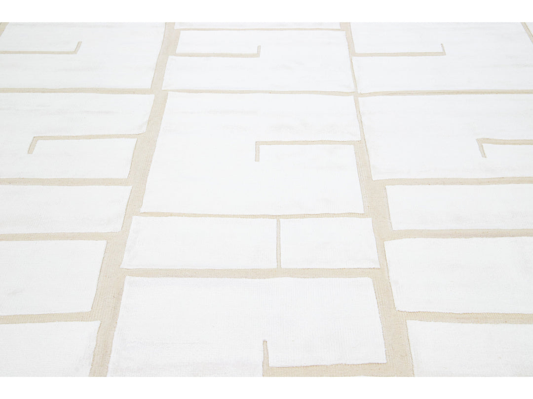 Modern Moroccan Wool Rug 8 X 10