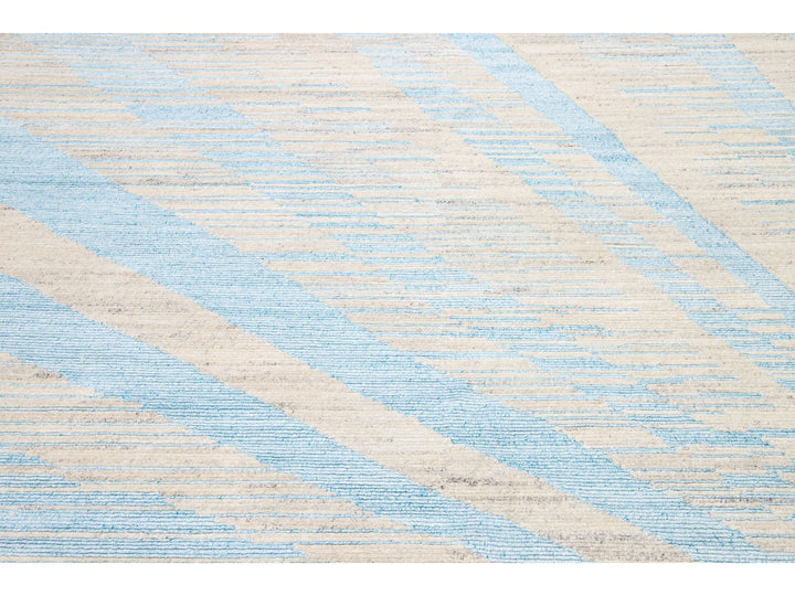 Modern Moroccan Wool Rug 8 X 10