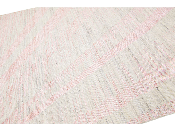 Modern Moroccan Wool Rug 8 X 10