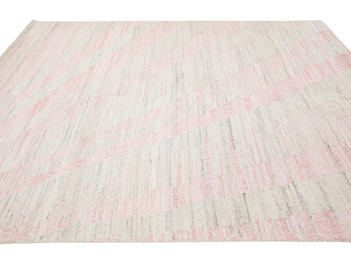 Modern Moroccan Wool Rug 8 X 10