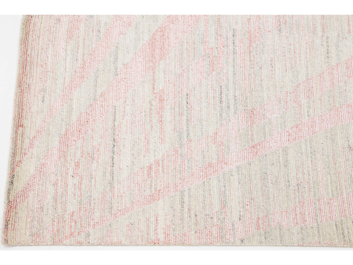 Modern Moroccan Wool Rug 8 X 10