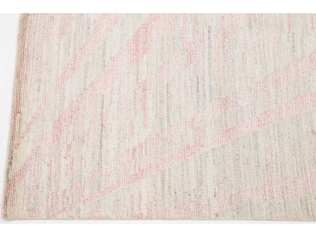 Modern Moroccan Wool Rug 8 X 10