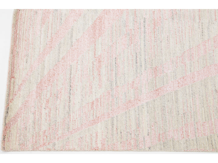 Modern Moroccan Wool Rug 8 X 10