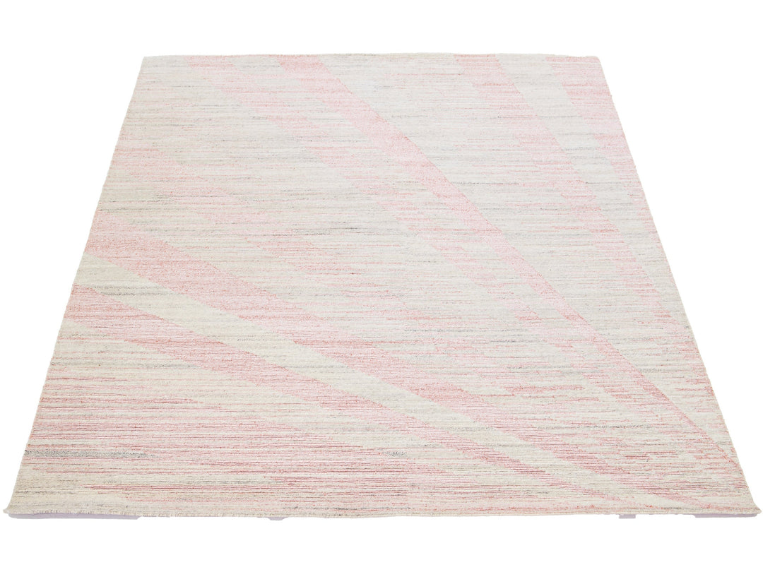Modern Moroccan Wool Rug 8 X 10