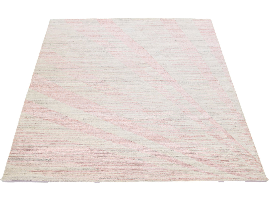 Modern Moroccan Wool Rug 8 X 10