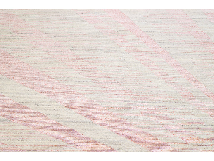 Modern Moroccan Wool Rug 8 X 10