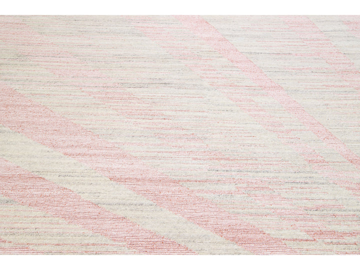 Modern Moroccan Wool Rug 8 X 10