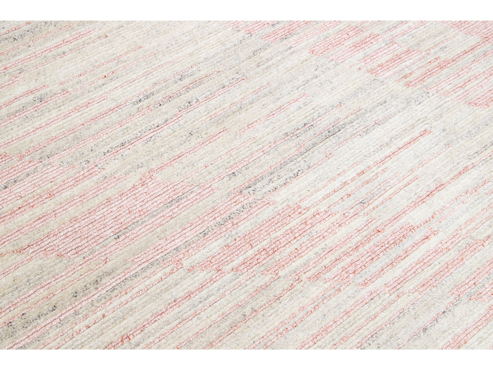 Modern Moroccan Wool Rug 8 X 10