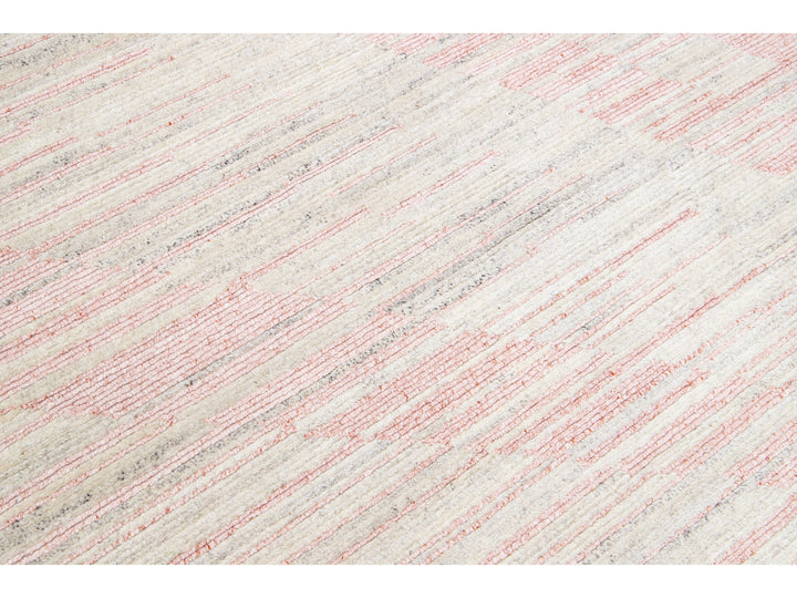 Modern Moroccan Wool Rug 8 X 10