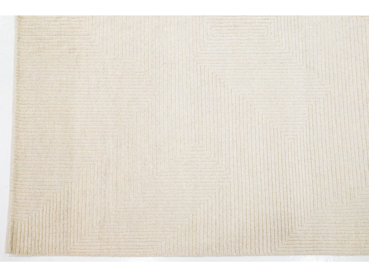 Modern Moroccan Wool Rug 8 X 10
