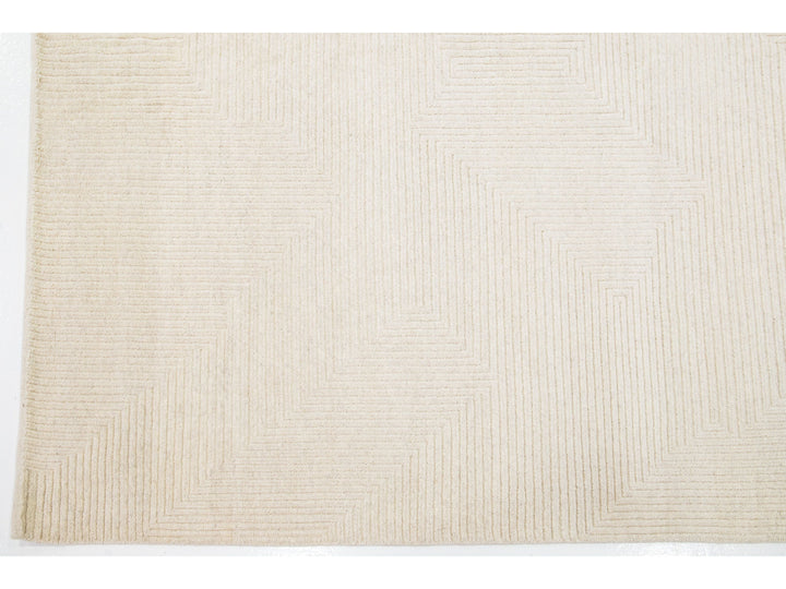 Modern Moroccan Wool Rug 8 X 10