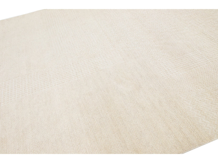 Modern Moroccan Wool Rug 8 X 10