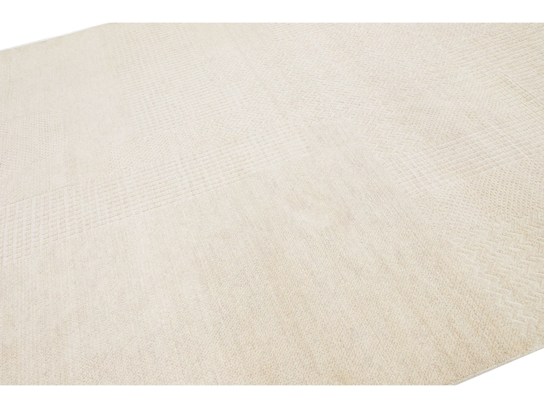 Modern Moroccan Wool Rug 8 X 10