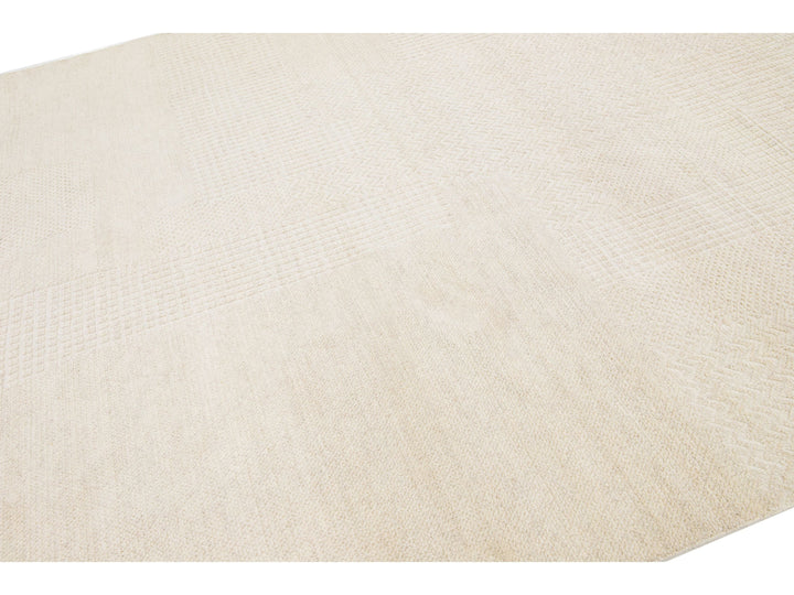 Modern Moroccan Wool Rug 8 X 10
