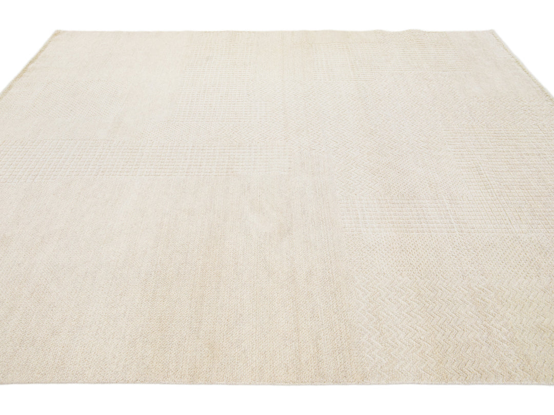 Modern Moroccan Wool Rug 8 X 10