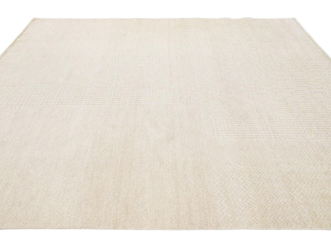 Modern Moroccan Wool Rug 8 X 10