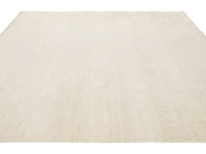 Modern Moroccan Wool Rug 8 X 10