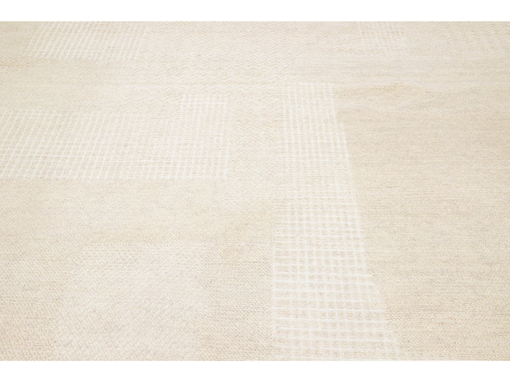 Modern Moroccan Wool Rug 8 X 10