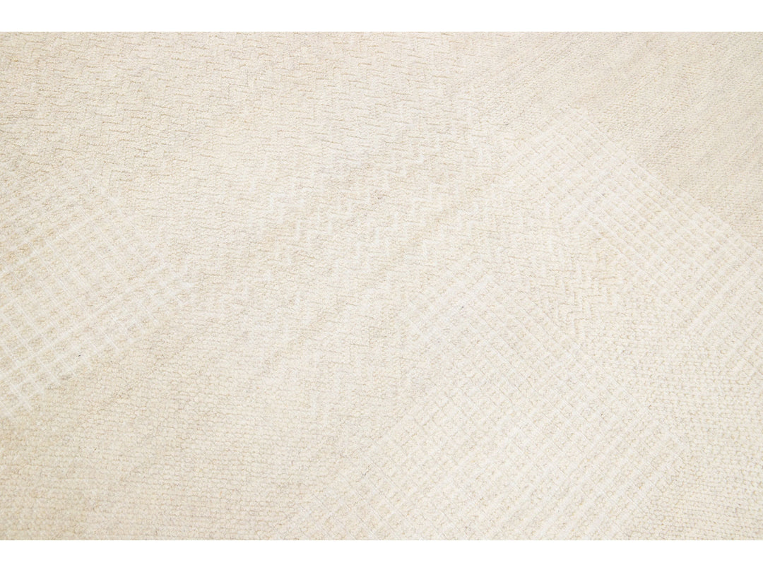 Modern Moroccan Wool Rug 8 X 10