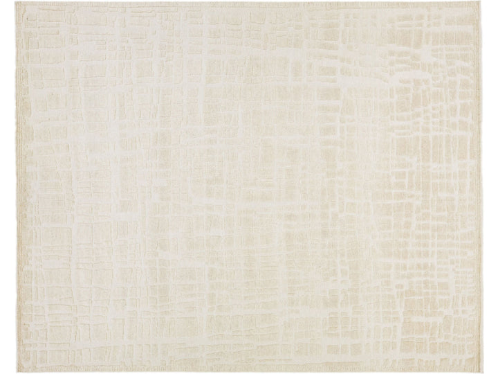 Modern Moroccan Wool Rug 8 X 10
