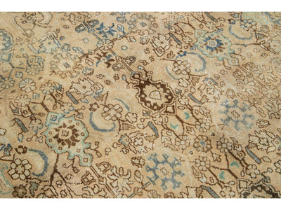 Antique Mahal Wool Rug 8 X 11